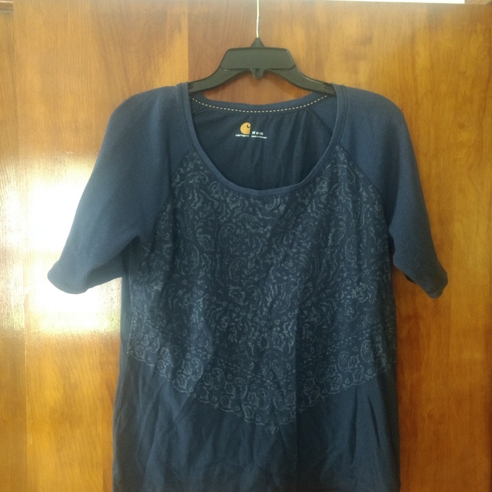 Women's Carhartt Blue Shirt Medium